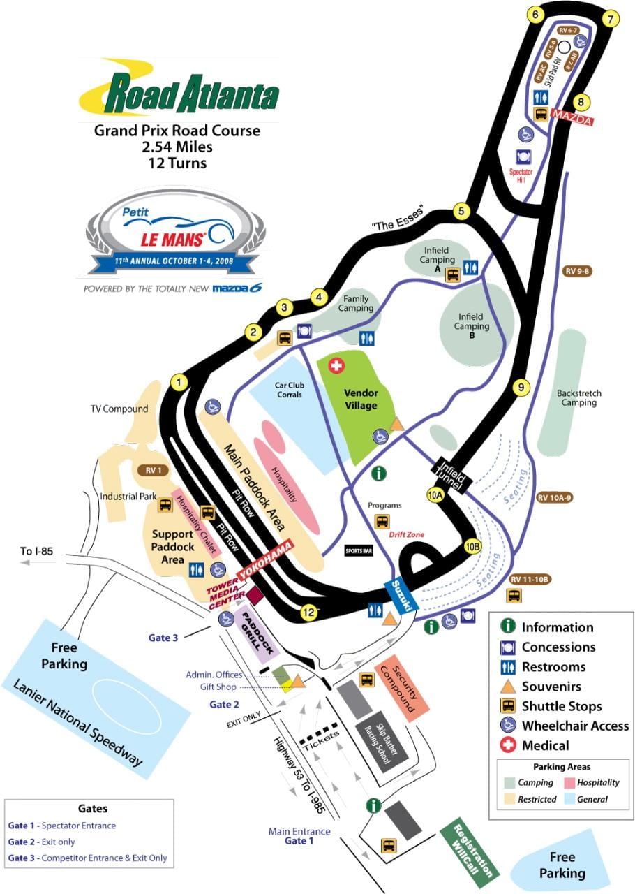 خريطة الطريق من أتلانتا